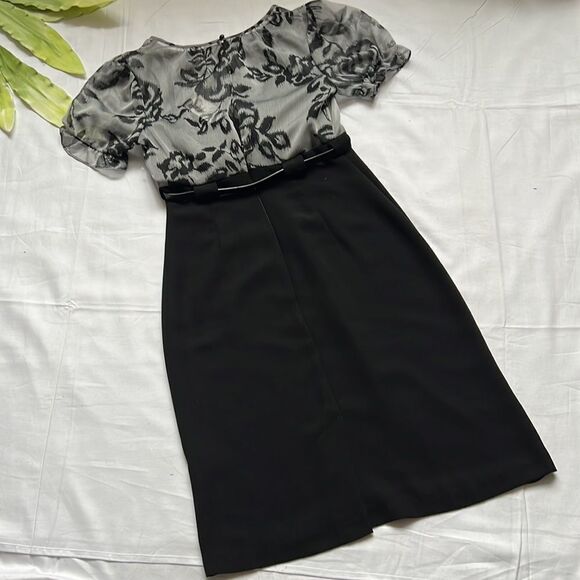⭐️nwt Connected Apparel Belted Dress⭐️ - Picture 5 of 7